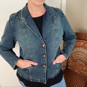 Sundance Dark Wash Denim Jean Jacket